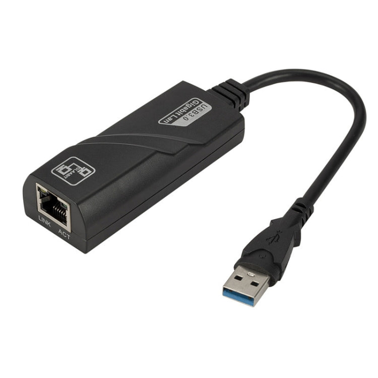 10/100/1000 Mbps RJ45 to USB 3.0 External Gigabit Network Card, Support WIN10 10/100/1000 Mbps RJ45 to USB 3.0 External Gigabit Network Card, Support WIN10